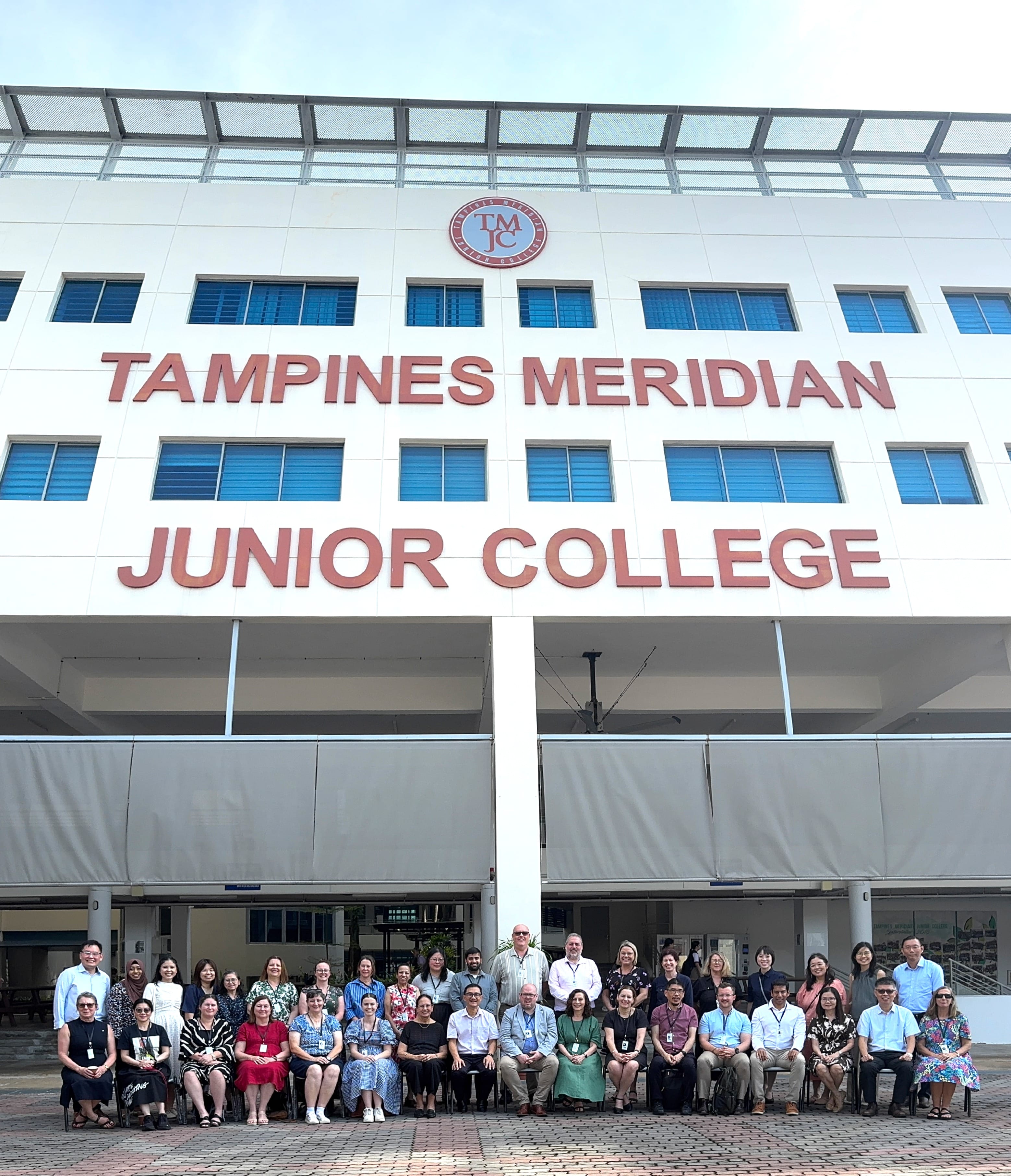 AAMT delegates, Professor Emeritus Berinderjeet Kaur (NIE) and TMJC Mathematics teachers